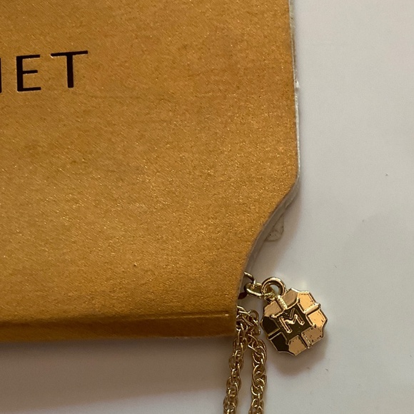 Monet Multi-color Double Strand Necklace Kohl’s Coral Pink Oval Earrings NWT - Picture 8 of 11